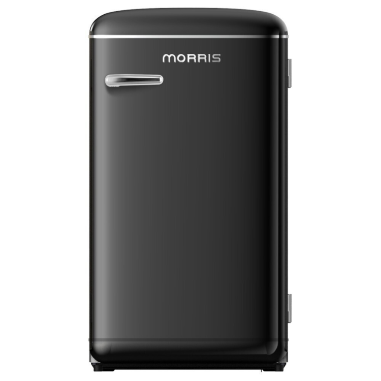 Morris Μονόπορτο Ψυγείο Retro Series 93lt Μαύρο MRS-21093B