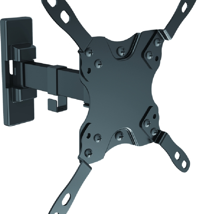 Brateck LDA21-221 Βάση Τηλεόρασης Τοίχου με Βραχίονα έως 42" και 20kg