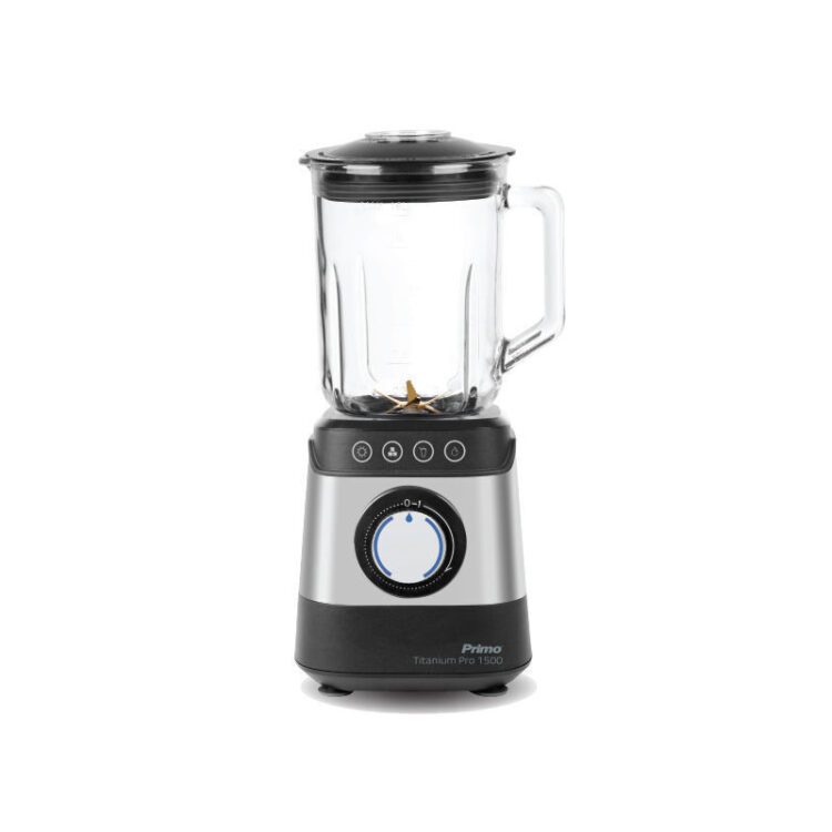 Primo PRBL-40502 Μπλέντερ με Γυάλινη Κανάτα 1.8 lt 1500W Μαύρο