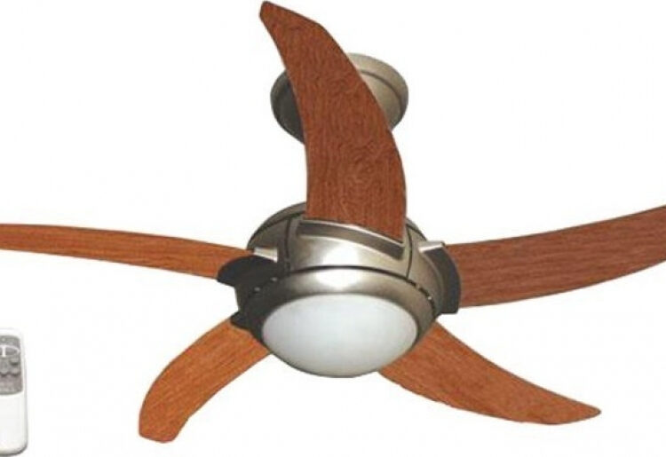 Ανεμιστήρας Οροφής PRCF-80285 Primo 44'' 110εκ. Με Τηλεχειριστήριο 1Φως 5Φτερά Κερασί