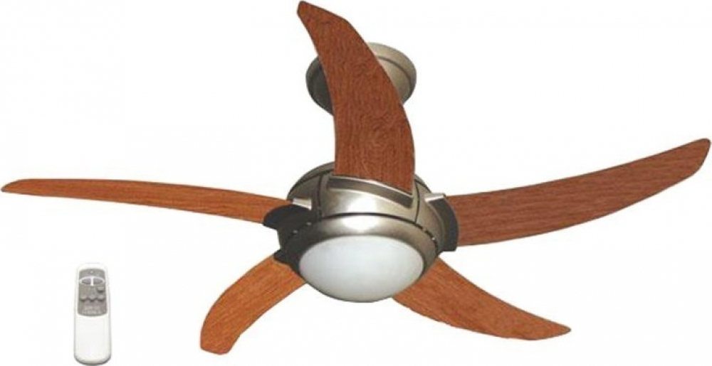 Ανεμιστήρας Οροφής PRCF-80285 Primo 44'' 110εκ. Με Τηλεχειριστήριο 1Φως 5Φτερά Κερασί