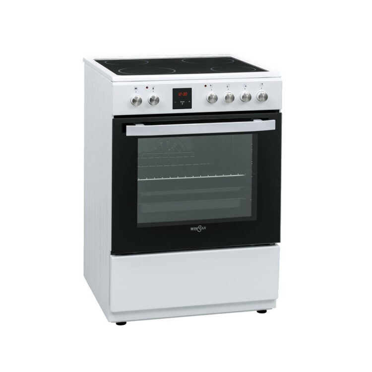 Winstar WSTFSWC6519 Κουζίνα 69lt με Κεραμικές Εστίες Π60εκ. Λευκή