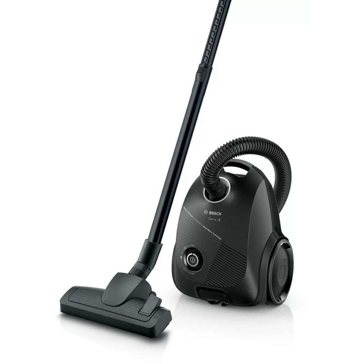 Bosch BGBS2BA2 Ηλεκτρική Σκούπα 600W με Σακούλα 3.5lt Μαύρη
