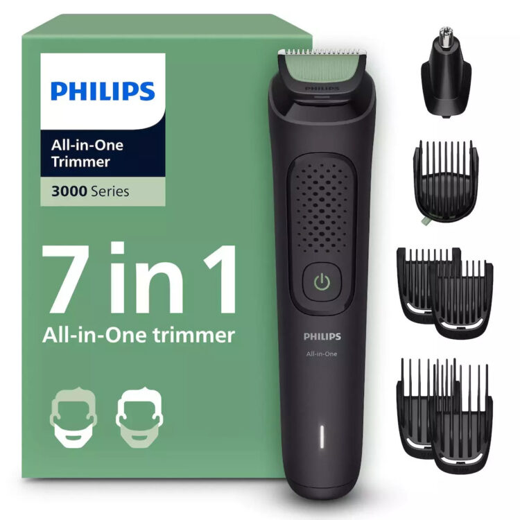 Philips Series 3000 Σετ Επαναφορτιζόμενης Κουρευτικής Μηχανής Γκρι MG3930/15