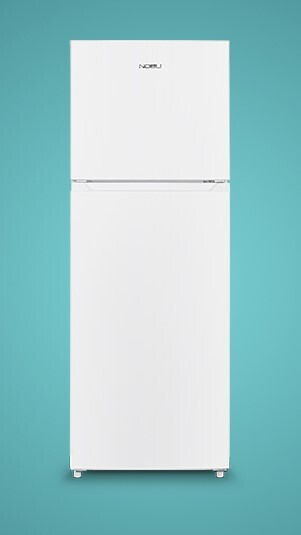 Nobu Ψυγείο Δίπορτο 334lt Total NoFrost Υ170.5xΠ60.5xΒ68εκ. Λευκό NB170NFW