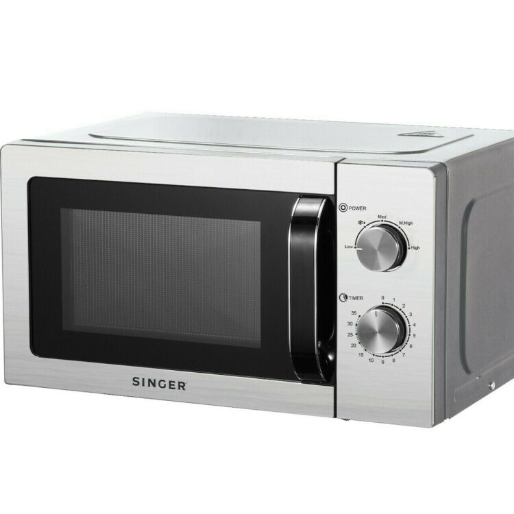 Singer Φούρνος Μικροκυμάτων 20lt Inox  MW20IN