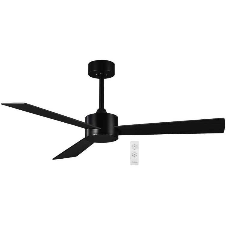 Primo PRCF-80618 Ανεμιστήρας Οροφής 130cm Μαύρος χωρίς φως
