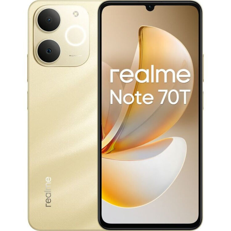 Realme Note 70T Dual SIM (4/128GB) Χρυσό