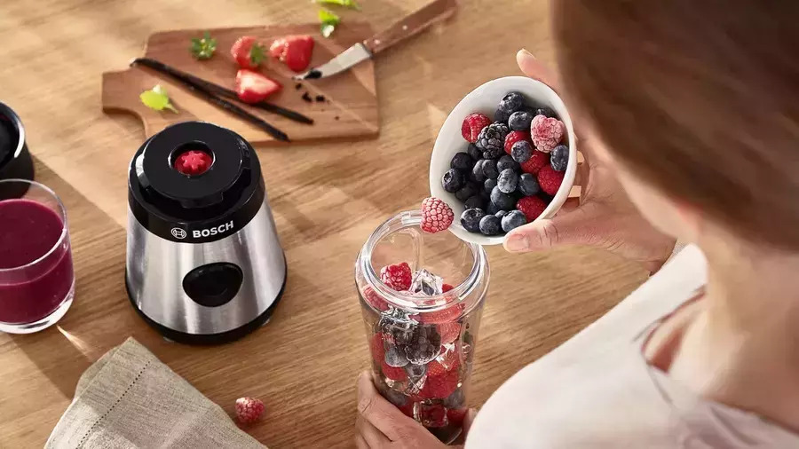 Bosch Serie 2 Μπλέντερ με Κανάτα Tritan 600 ml 450W Inox - Image 3