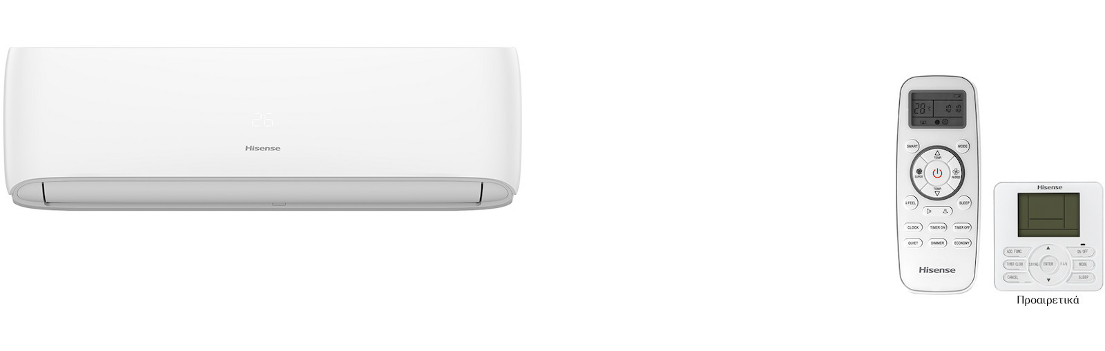 Hisense Hi Smart Κλιματιστικό Inverter 12000 BTU A++/A+ με WiFi CF35LR03G/AS35LR03W - Image 3