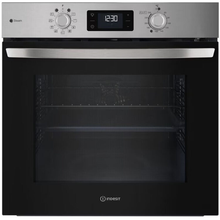 Indesit Φούρνος άνω Πάγκου 71lt Π59.5εκ. Inox  IO278PSX
