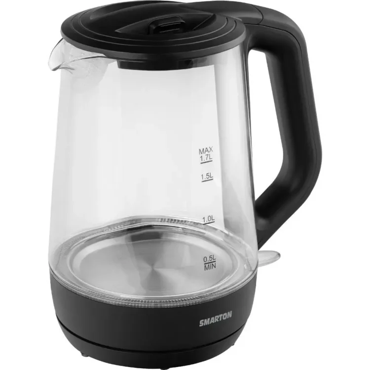 Βραστήρας με Γυάλινη Κανάτα 1,7lt 2200W Smarton WK400