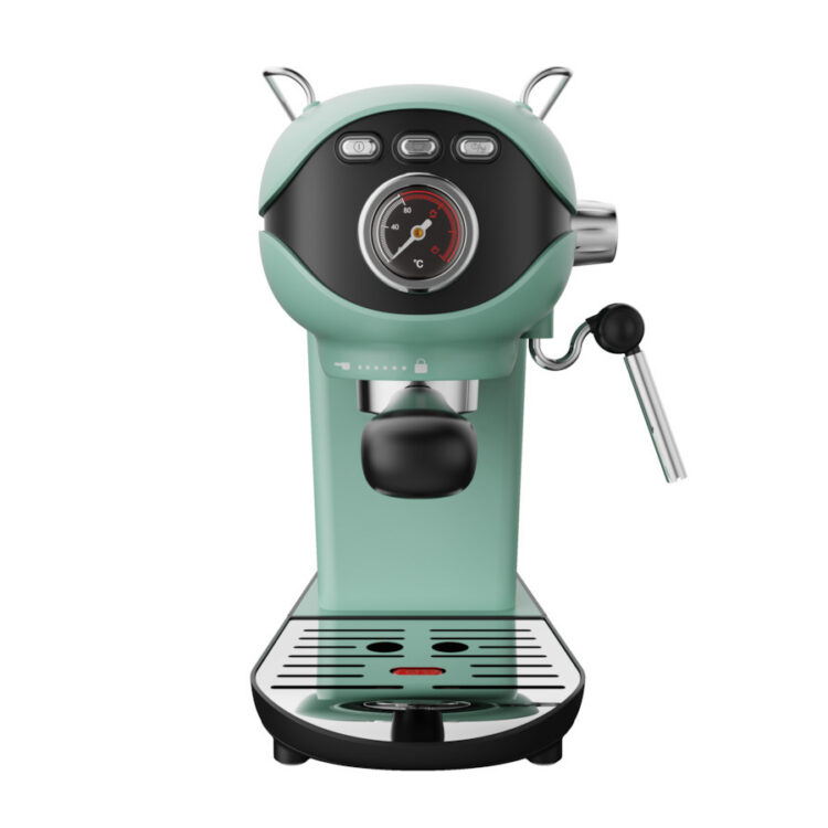 IQ Μηχανή Espresso 1050W Πίεσης 20bar Πράσινη CM-185