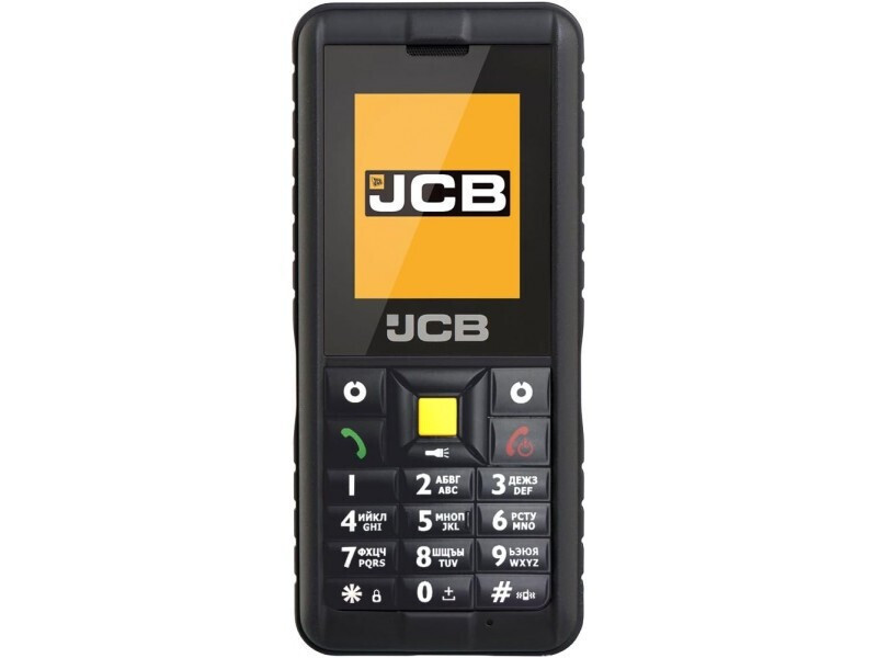 JCB Tradesman 2F Dual SIM Ανθεκτικό Κινητό με Κουμπιά Μαύρο