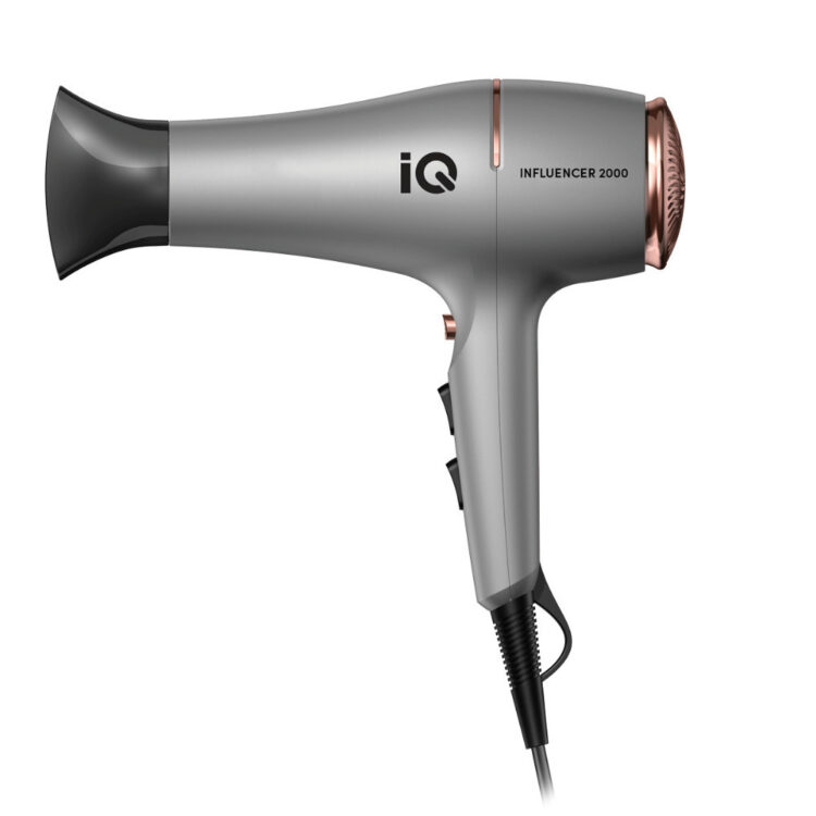 IQ Influencer Πιστολάκι Μαλλιών με Φυσούνα 2000W HD-1225