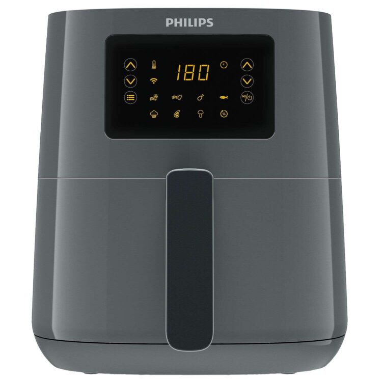 Philips Air Fryer με Wi-Fi 4.1lt Γκρι HD9255/60