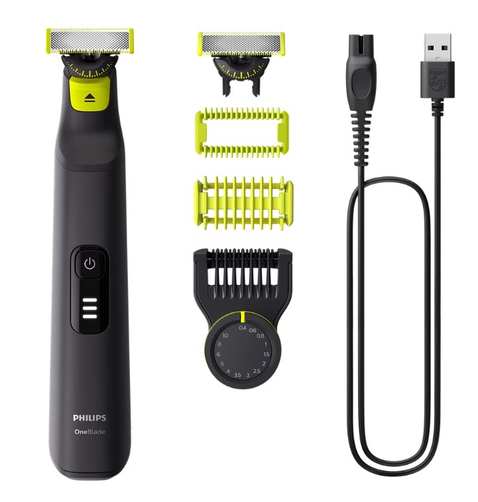 Philips OneBlade Pro 360 QP6542/15 Ξυριστική Μηχανή Σώματος / Προσώπου Επαναφορτιζόμενη