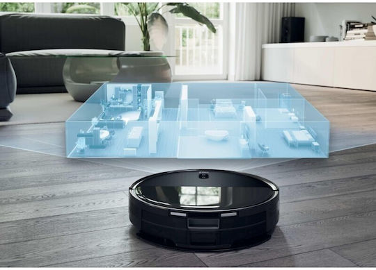 Hoover HG2 Turbo Slim Σκούπα Ρομπότ με Χαρτογράφηση Laser & Απορρόφηση 5000Pa Μαύρη HG230H 011 - Image 6